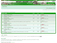 Tablet Screenshot of forum.aa419.org